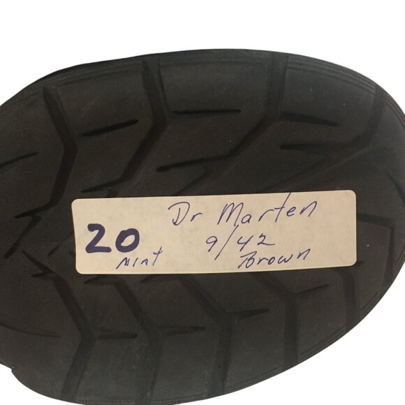 Dr. Martens Rockland Leather Brown Derby Lace Up Shoes Mens 9/42 - Picture 10 of 11